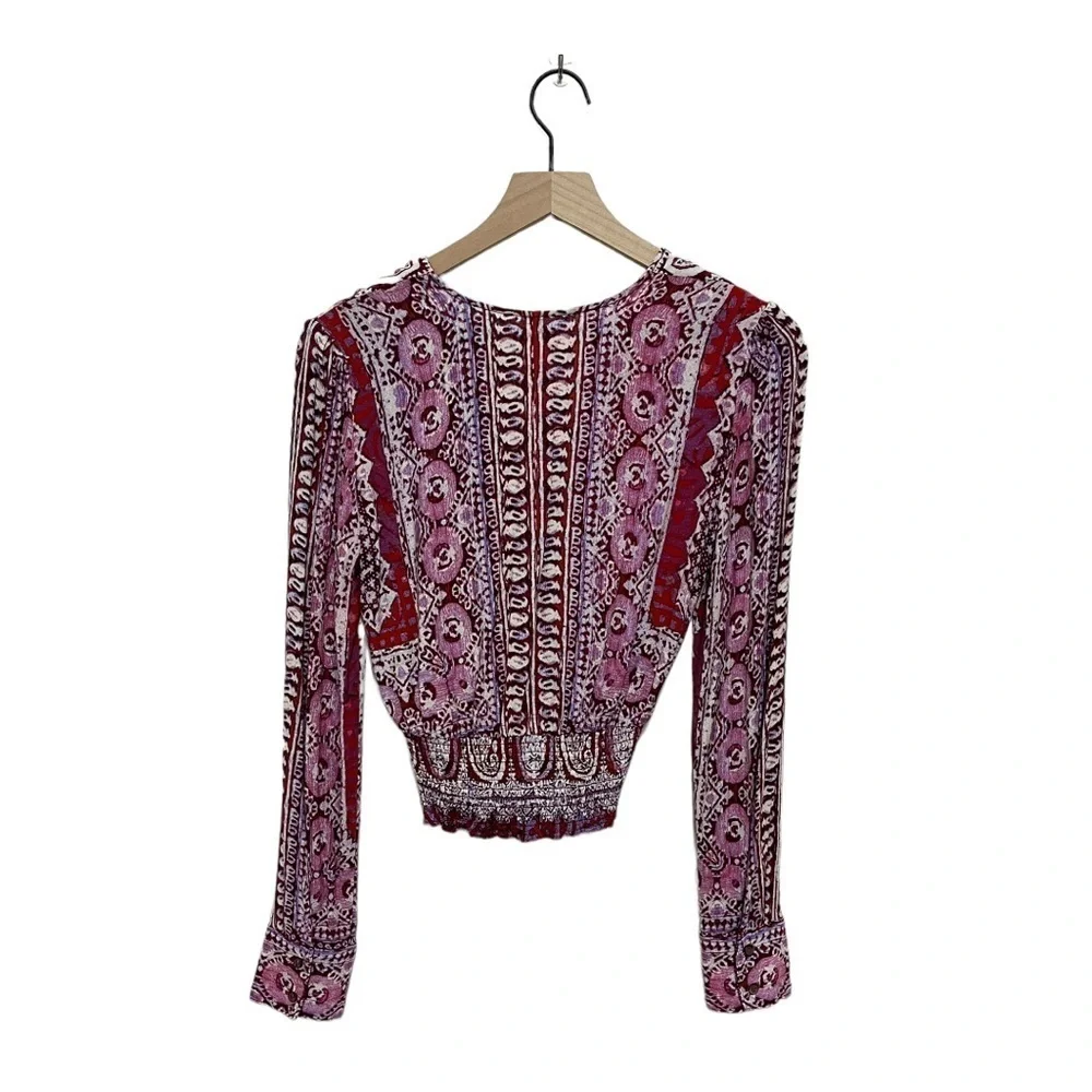 We The Free by Free People – Molly Ribbed Crop Top – Size Small